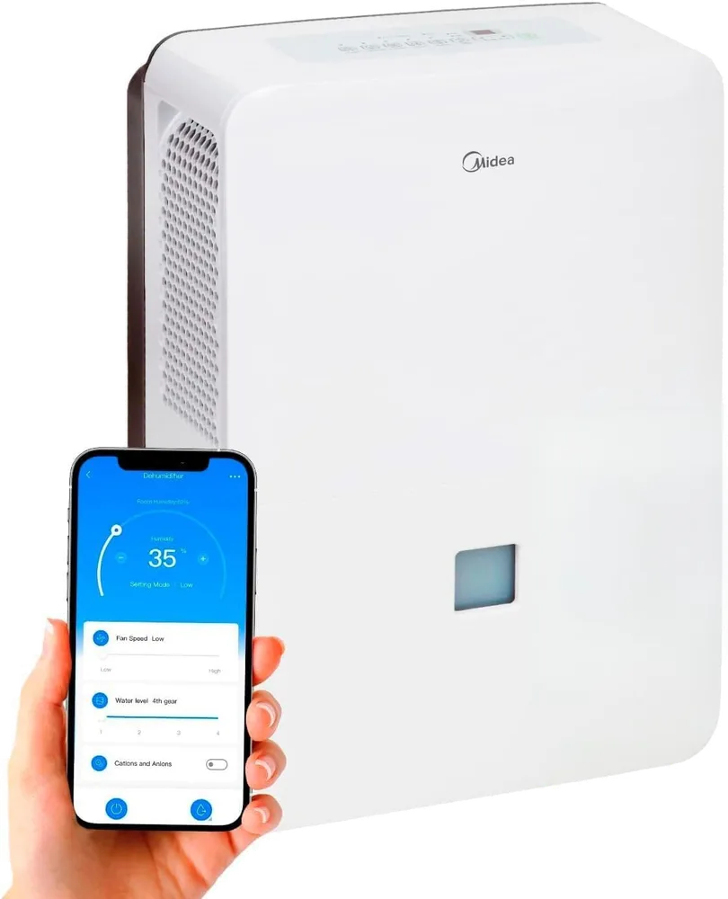 Deshumidificador MIDEA 50 L/día WiFi, depósito 6 L