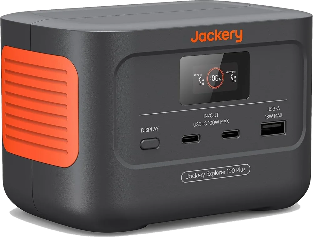 Estación de energía portátil Jackery Explorer 100 Plus de 99 Wh